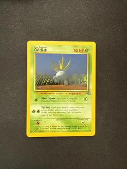 Oddish 58/64 - Jungle - Regular - Unlimited - WOTC - Pokemon TCG - LP - Image 1