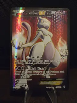Pokemon TCG Mewtwo EX 158/162 Full Art Holo BREAKthrough XY ⭐⭐⭐ - Image 1