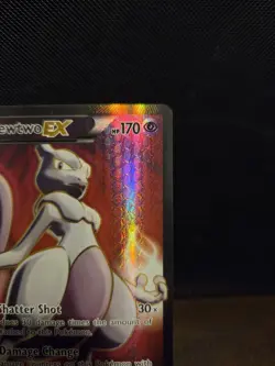 Pokemon TCG Mewtwo EX 158/162 Full Art Holo BREAKthrough XY ⭐⭐⭐ - Image 3
