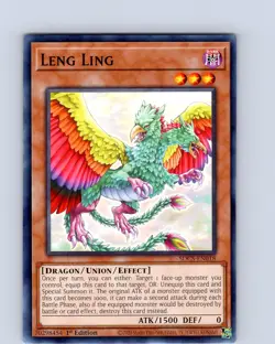 Yu-Gi-Oh TCG Leng Ling SDCS-EN018 1st Edition Regular Common Card NM - Image 1