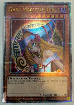 YUGIOH- Dark Magician Girl - MP24-EN009 - Quarter Century Secret Rare - 1st Ed - Image 1