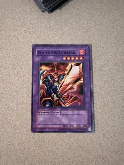 Yugioh! TCG - Flame Swordsman - RP01-EN002 - Retro Pack - Unlimited - - Image 1