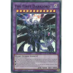 The First Darklord Yu-Gi-Oh! ROTD-EN040 1st Super Rare - Image 1