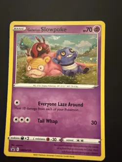Galarian Slowpoke SWSH126 SWSH: Sword & Shield Promo Cards Holo - Image 1
