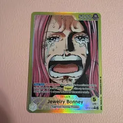 Jewelry Bonney Alt ENGLISH OP13-100 Leader Carrying on His Will One Piece Card - Image 1