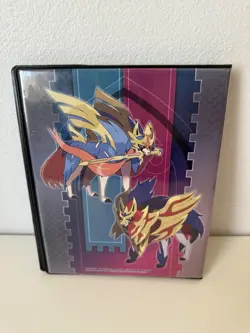 Pokemon Sword And Shield Six Page Jumbo Card Binder - Starters/Legendaries 6x8 - Image 2