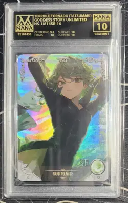 Tatsumaki One Punch Man Card Goddess Story Mana Grading Gem Mint 10 - Image 2