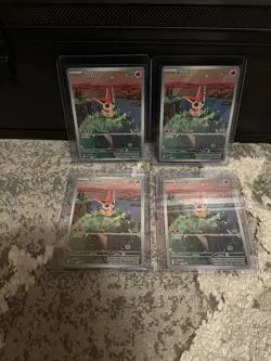 🔥4 Card Lot🔥 2025 Pokemon Victini Scarlet & Violet Black Star Promo #208 NM - Image 1