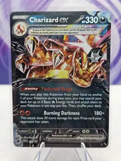 Charizard ex 196 Sv: Scarlet & Violet Promo Cards Holo NM - Image 1