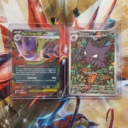 Haunter 027 Promo + Mega Gengar ex 056/094 - Pokemon Cards - Lot #839 - Image 1