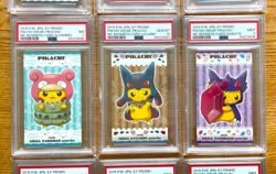 PSA 10 9 8 7 Pokemon Poncho Pikachu Mega Charizard X Y Lucario Business Card - Image 4