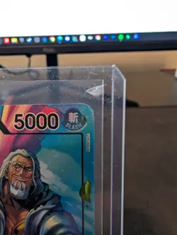 Silvers Rayleigh OP12-001 - English Alt Art Leader One Piece Card Foil - Image 3