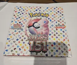 Scarlet & Violet 151 sv2a Booster Box Japanese Pokemon Card Sealed 4521329346045 - Image 1