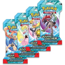 2025 Pokemon Cards S&V: Journey Together BLISTER BOOSTER PACK [10 Cards] - New - Image 1