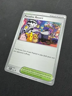 Paradise Resort 2025 World Championships ENGLISH Promo SVP 224 NM Pokemon Card - Image 2
