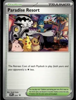 Paradise Resort 2025 World Championships ENGLISH Promo SVP 224 NM Pokemon Card - Image 5