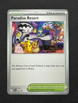 Paradise Resort 2025 World Championships ENGLISH Promo SVP 224 NM Pokemon Card - Image 1