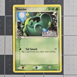 Treecko GenCon Promo Emerald 2005 70/106 Pokemon Card Promo Rare Near Mint - Image 5