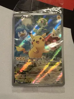 Pikachu 027 Sv: Scarlet & Violet Promo Cards Holo (sealed) - Image 1