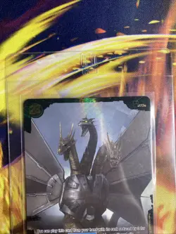 Godzilla Card Game Mecha King Ghidorah BP02-068+ SP - Image 3