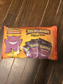 Nintendo Pokemon TCG BOOster Trick Or Trade Trading Card Game - 120 Cards - Image 1