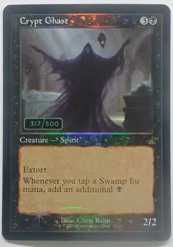 Crypt Ghast (Retro Frame) (Serial Numbered) Ravnica Remastered Foil - Image 1