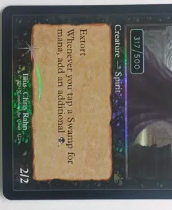 Crypt Ghast (Retro Frame) (Serial Numbered) Ravnica Remastered Foil - Image 3