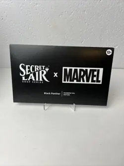 MTG Secret Lair x Marvel’s Black Panther Rainbow FOIL EDITION Sealed Box Set - Image 1