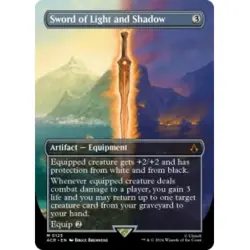 SWORD OF LIGHT AND SHADOW (BORDERLESS) Universes Beyond: Assassin's Creed MTG - Image 1