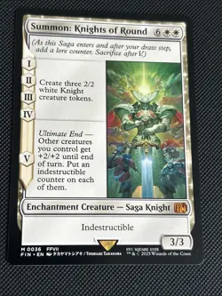 MTG Magic the Gathering Summon: Knights of Round (36/764) Final Fantasy - Image 1