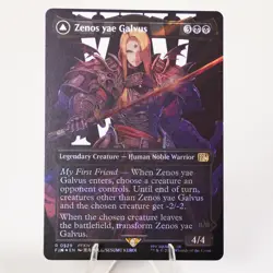 Zenos yae Galvus Borderless Surge Foil 529 FIN Final Fantasy MTG NM See Video - Image 1