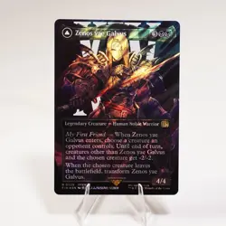Zenos yae Galvus Borderless Surge Foil 529 FIN Final Fantasy MTG NM See Video - Image 3