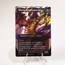 Zenos yae Galvus Borderless Surge Foil 529 FIN Final Fantasy MTG NM See Video - Image 4