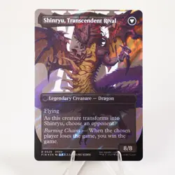 Zenos yae Galvus Borderless Surge Foil 529 FIN Final Fantasy MTG NM See Video - Image 5