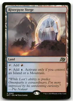 Riverpyre Verge #260 MTG Aetherdrift NM X1 - Image 1