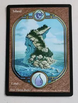 Island (UGL) Unglued Regular NM Near Mint MTG - Image 1