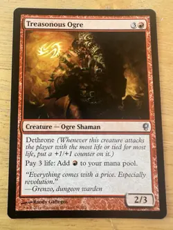 [1x] Treasonous Ogre Near Mint, English Conspiracy MTG Magic - Image 1