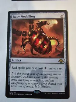 MTG - Ruby Medallion - Modern Horizons 3 - Image 1