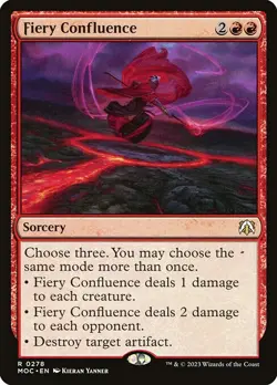 NM Fiery Confluence, MTG, March of the Machine, Magic the Gathering, 278 - Image 1