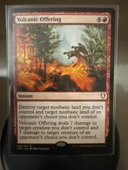 MTG Volcanic Offering Commander Anthology Volume II 126/312 NM CM2 Regular Magic - Image 1