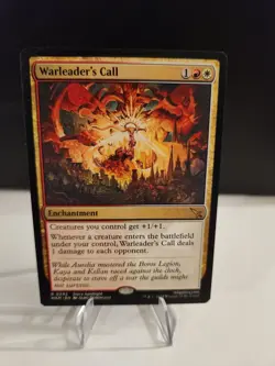 MTG: Warleader's Call NM Murders at Karlov Manor Non Foil - Image 1