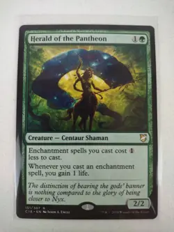 Herald of the Pantheon - Commander 2018 C18 Magic the Gathering MTG - NM+ - Image 1