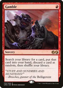 Gamble - Ultimate Masters (UMA) NM Never Played - Image 1
