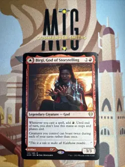Birgi God of Storytelling 🔥 NonFOIL 🔥 MTG NM Near Mint Kaldheim (123) - Image 1