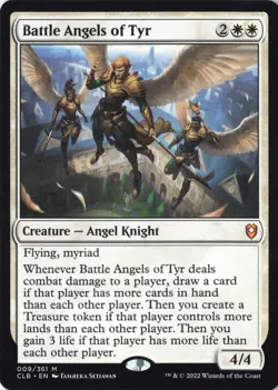 Battle Angels of Tyr Commander Legends: Battle for Baldur's Gate Regular NM #09 - Image 1