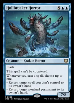 Hullbreaker Horror R Commander: Wilds of Eldraine 95 Normal NM - Image 1
