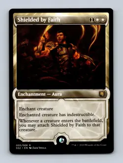 Shielded by Faith Signature Spellbook: Gideon Non-Foil MTG NM - Image 1