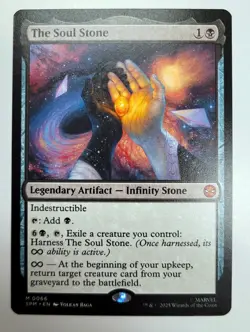 MTG Magic the Gathering THE SOUL STONE Marvel's Spider-Man Regular Mythic #0066 - Image 1
