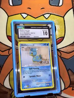 Shellos East Sea Pokemon 2008 Secret Wonders 106/132 Origins Game Fair CGC 10 - Image 1
