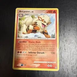 Pokemon TCG Arcanine 22/132 Non-Holo Rare Card Secret Wonders - Image 1